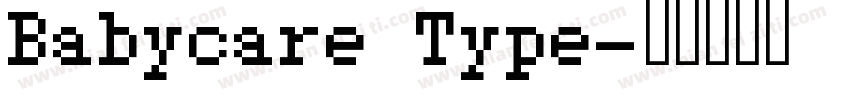 Babycare Type字体转换